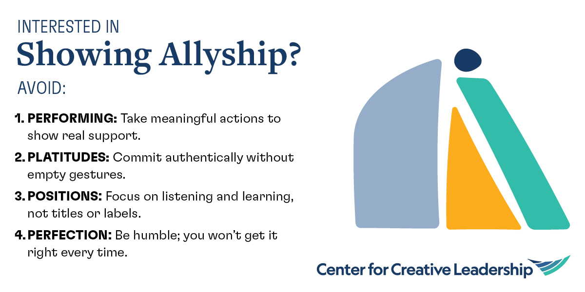 Infographic: What is Allyship? 4 Common Misconceptions